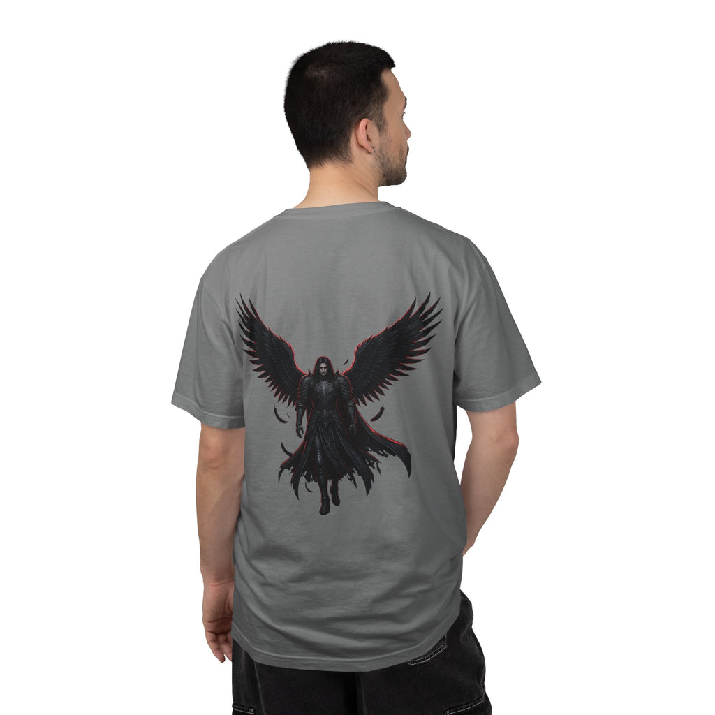 Raven Reaper Graphic T-Shirt — Dark Gothic Backprint