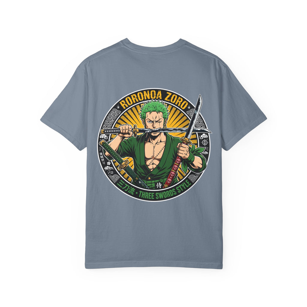 Zoro Three Swords Tee — Roronoa Zoro Anime T-Shirt