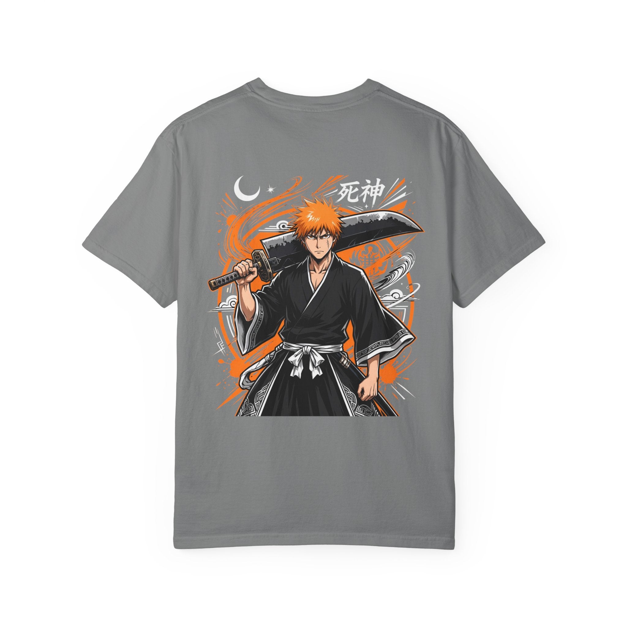 Anime Ichigo Sword T-Shirt — Graphic Manga Hero Tee