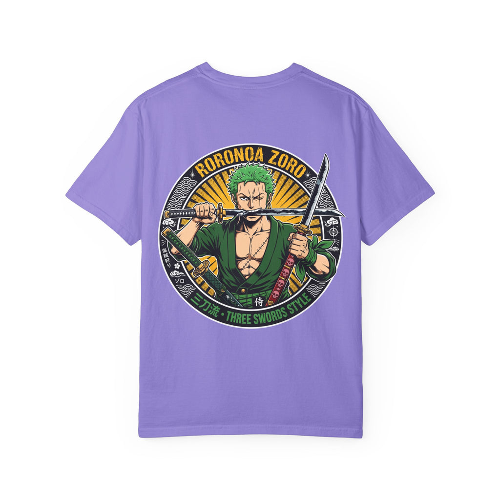 Zoro Three Swords Tee — Roronoa Zoro Anime T-Shirt