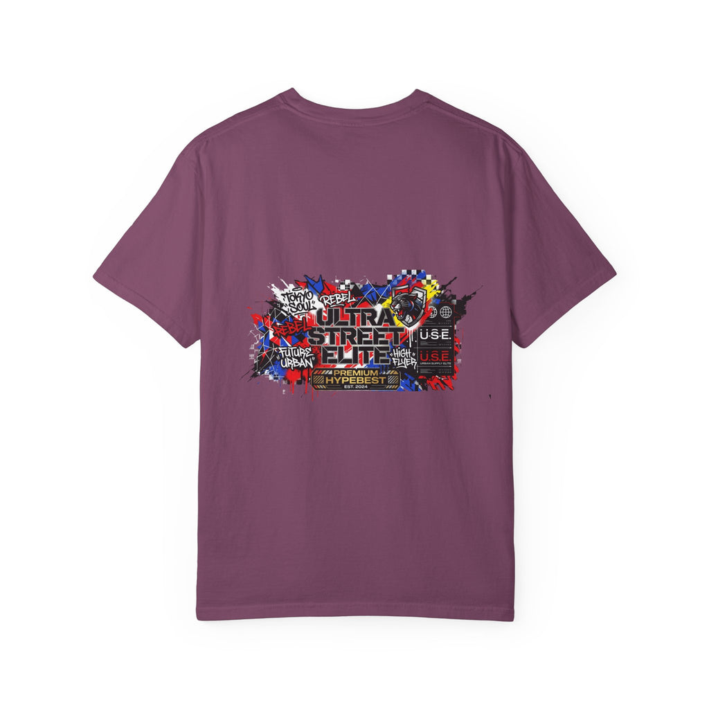 Street Elite Graphic T-Shirt — Urban Graffiti Back Print