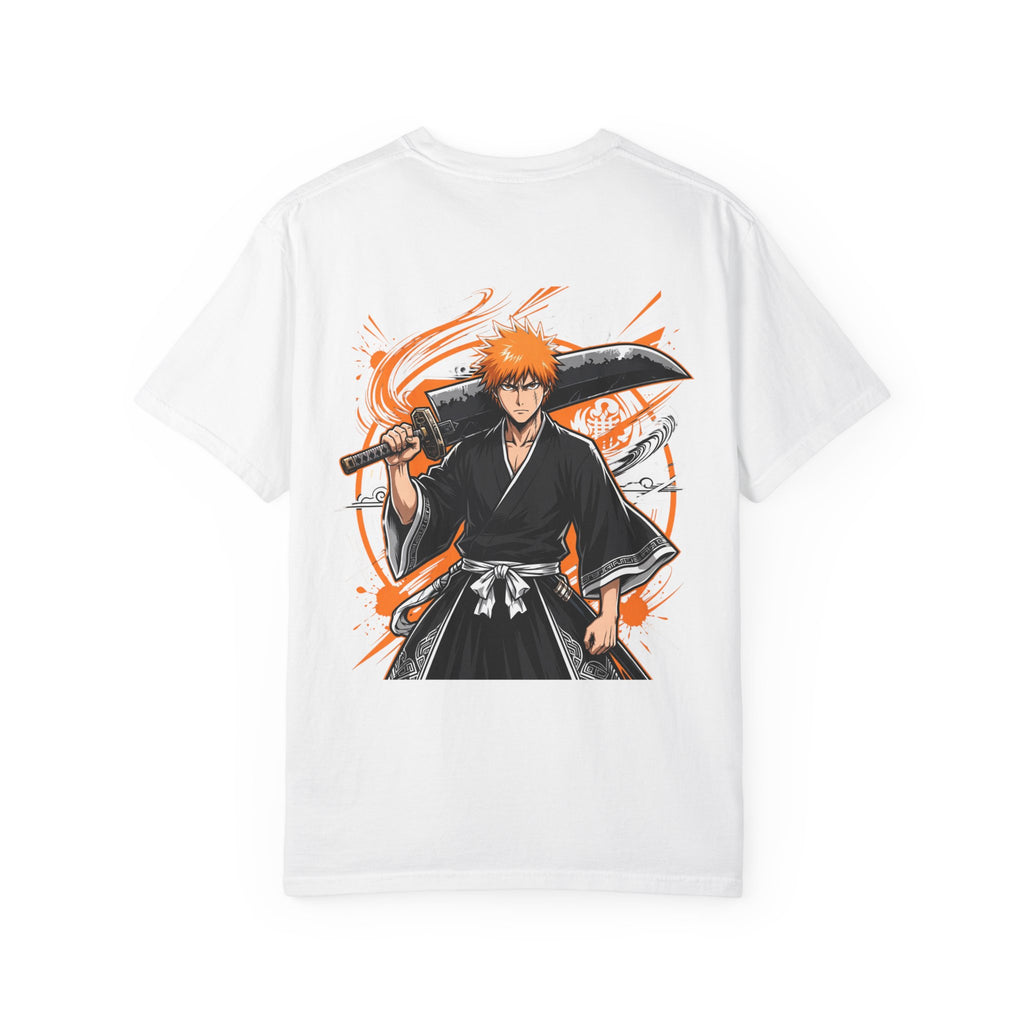 Anime Ichigo Sword T-Shirt — Graphic Manga Hero Tee