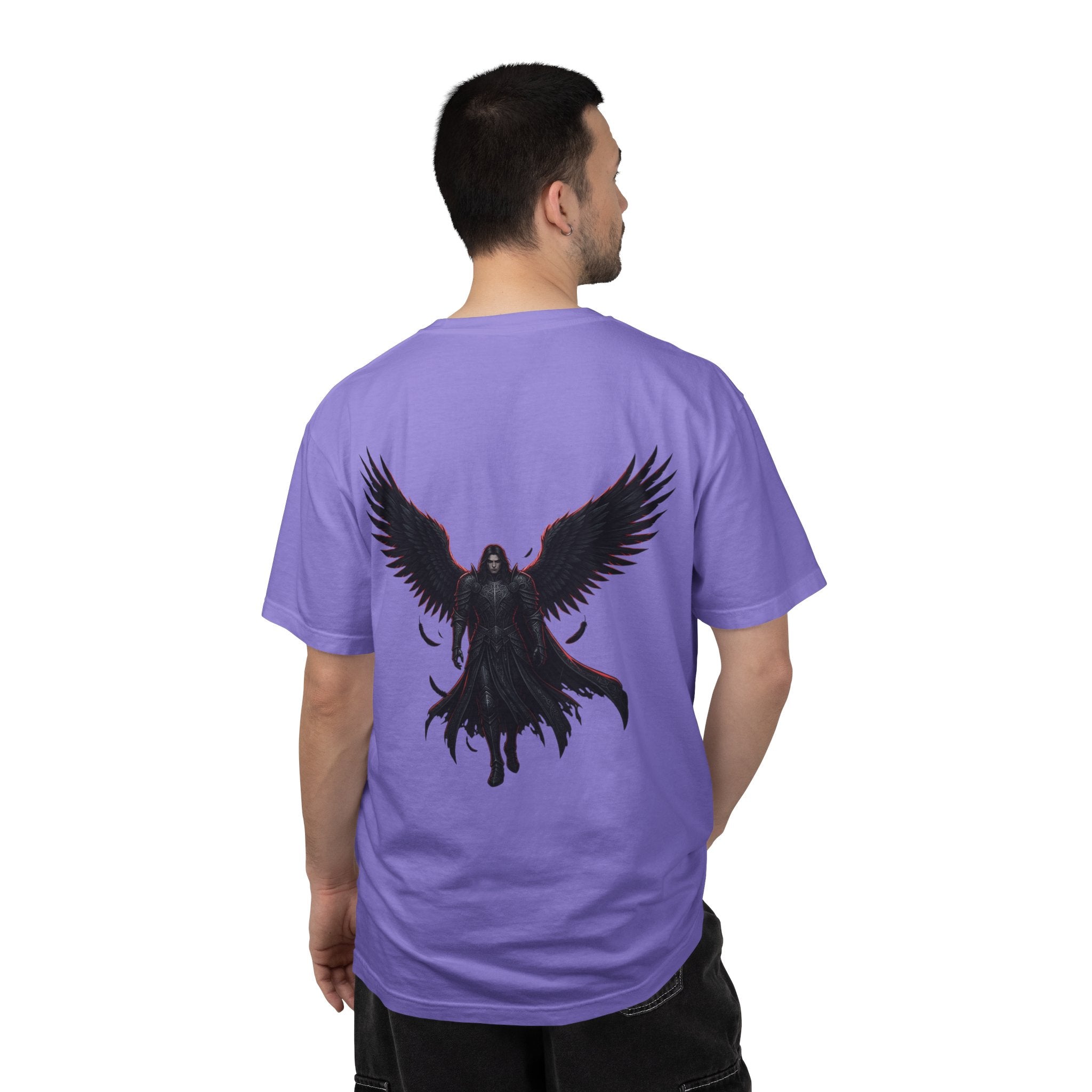 Raven Reaper Graphic T-Shirt — Dark Gothic Backprint
