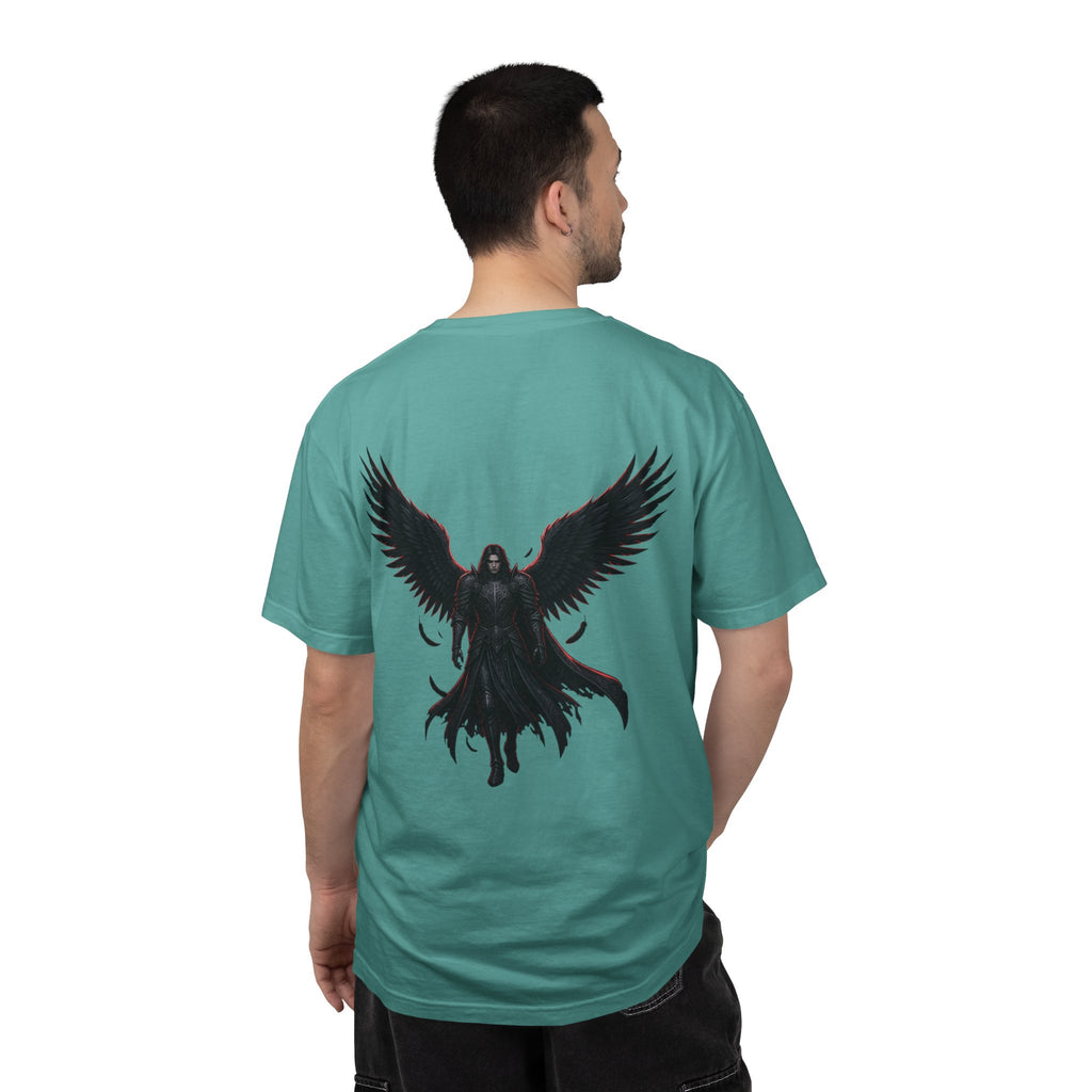 Raven Reaper Graphic T-Shirt — Dark Gothic Backprint