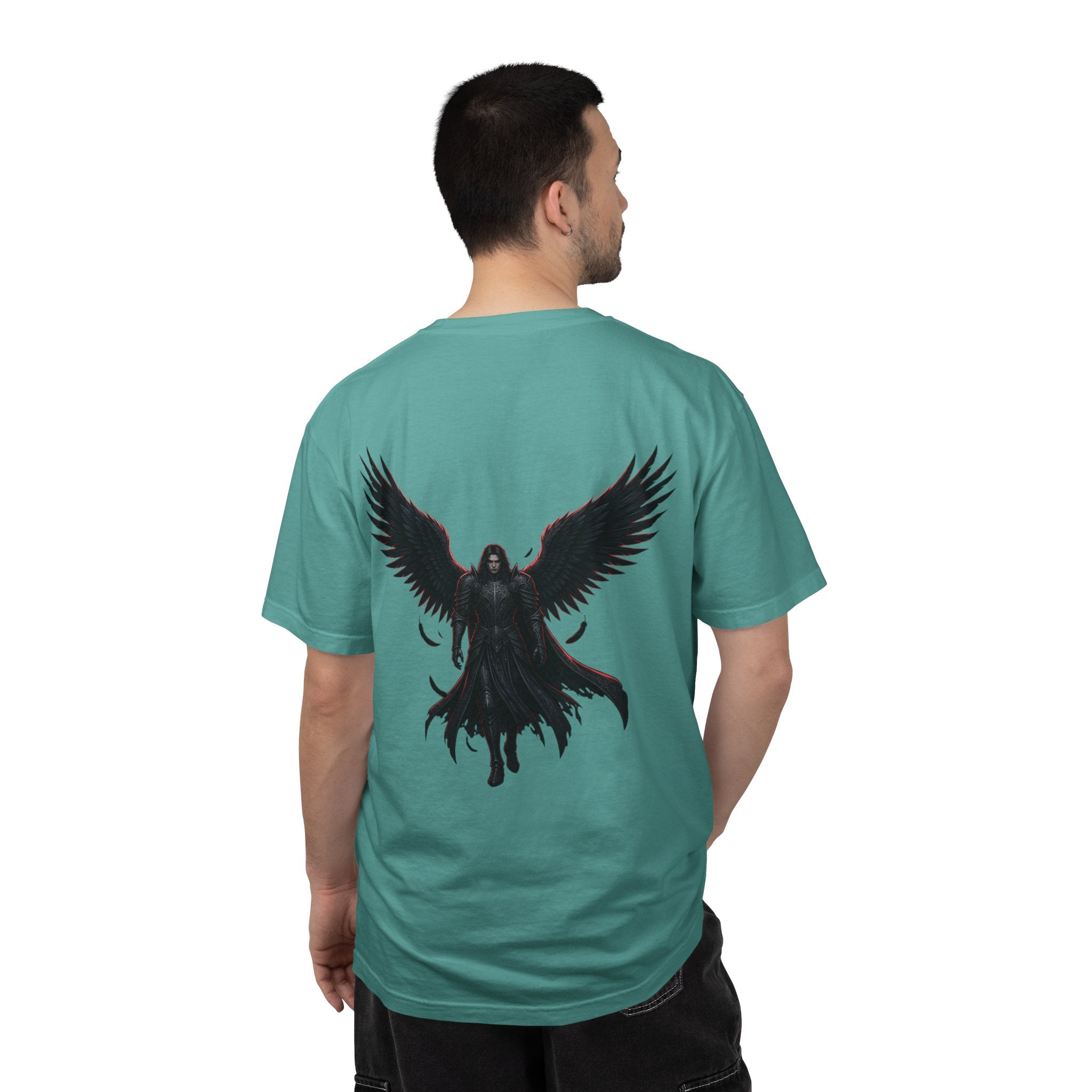 Raven Reaper Graphic T-Shirt — Dark Gothic Backprint