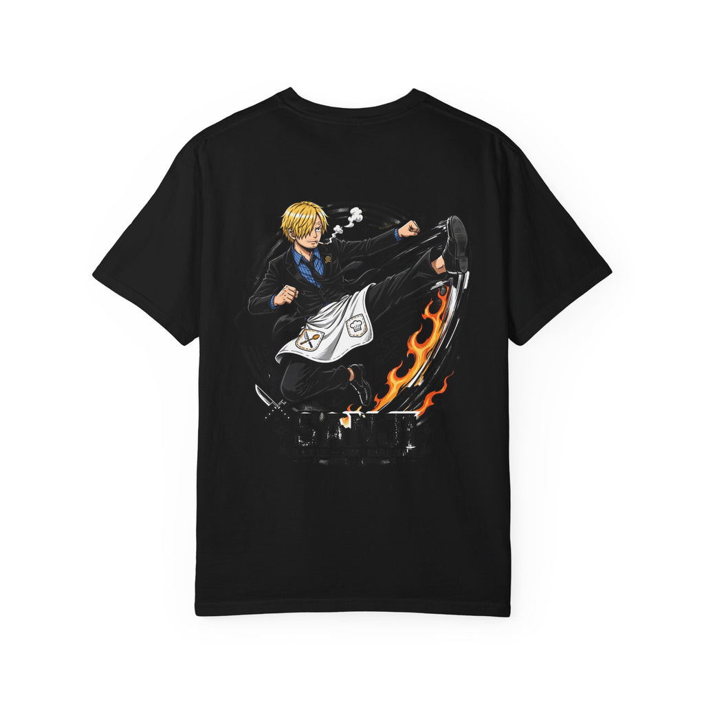 Sanji Anime Action Tee — One Piece Character Back Graphic T‑Shirt