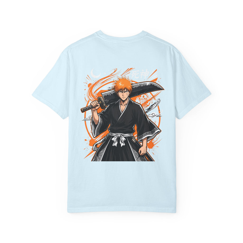 Anime Ichigo Sword T-Shirt — Graphic Manga Hero Tee