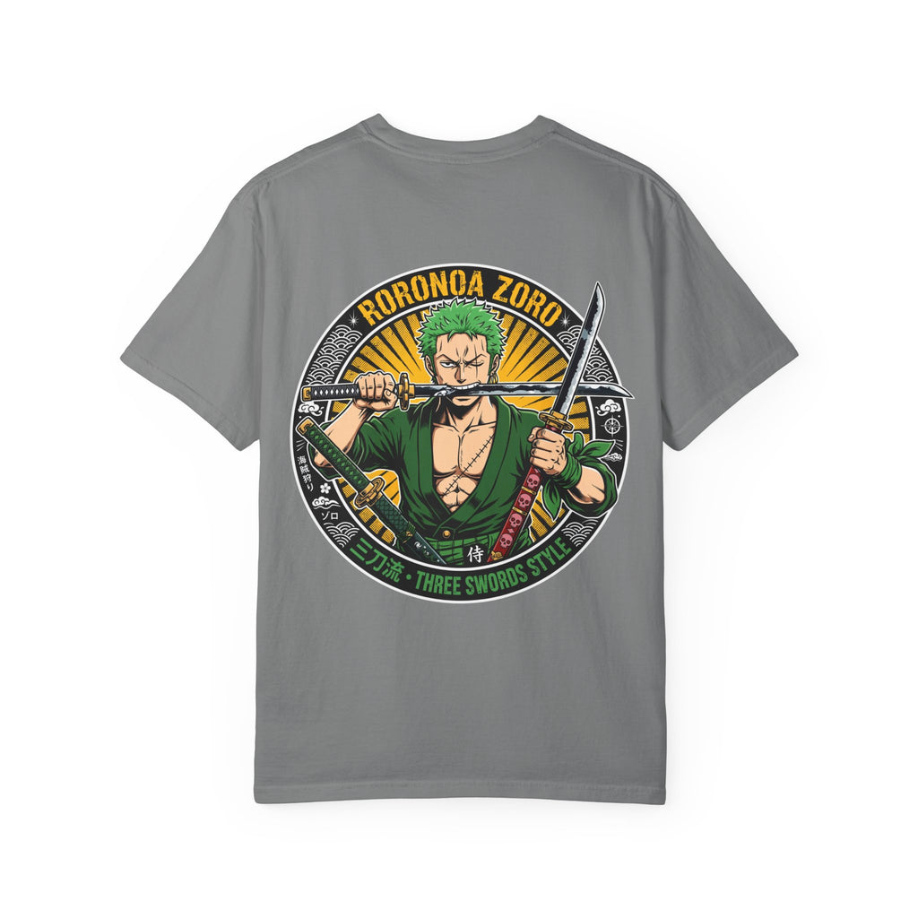 Zoro Three Swords Tee — Roronoa Zoro Anime T-Shirt