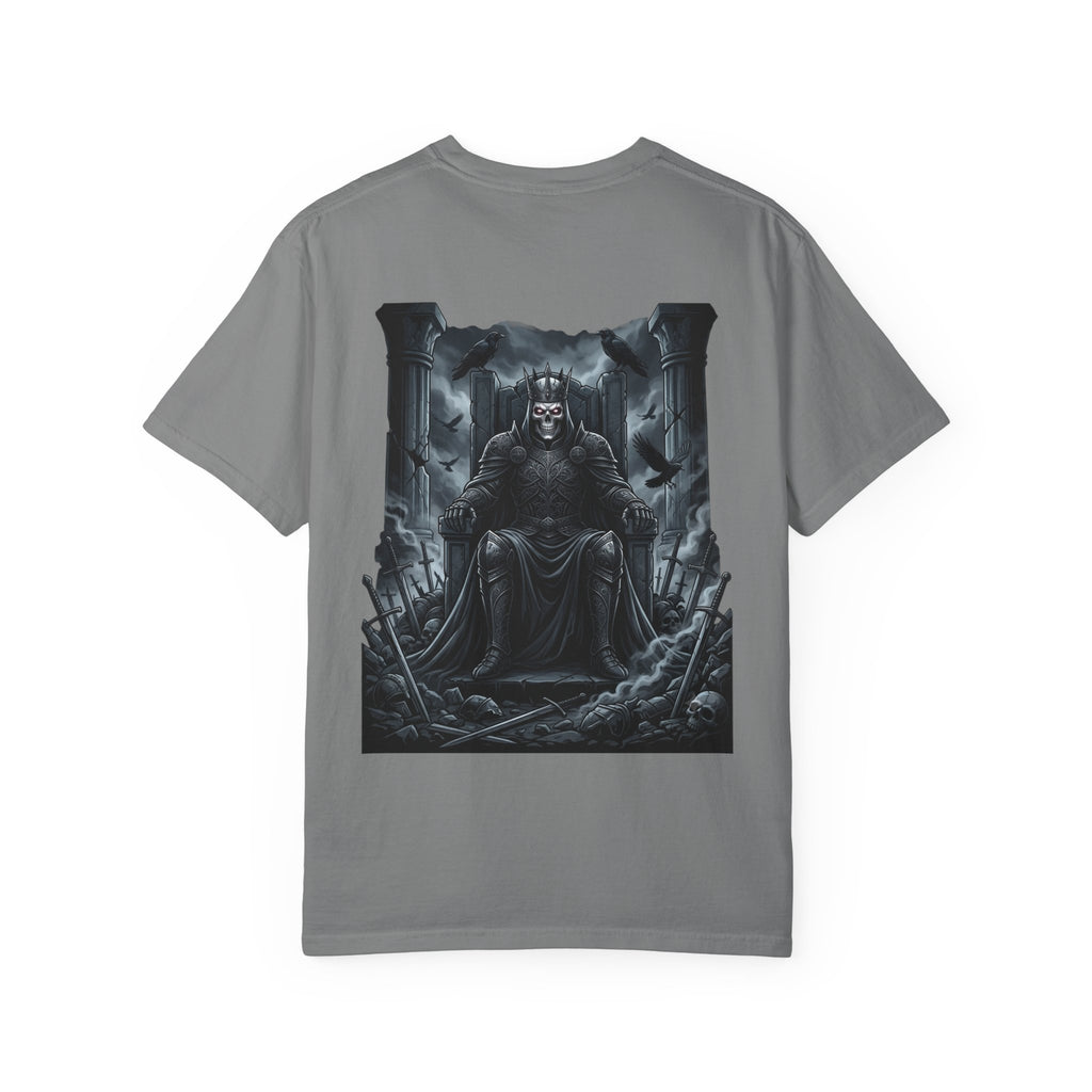 Dark Throne T-Shirt — Gothic King Graphic Tee