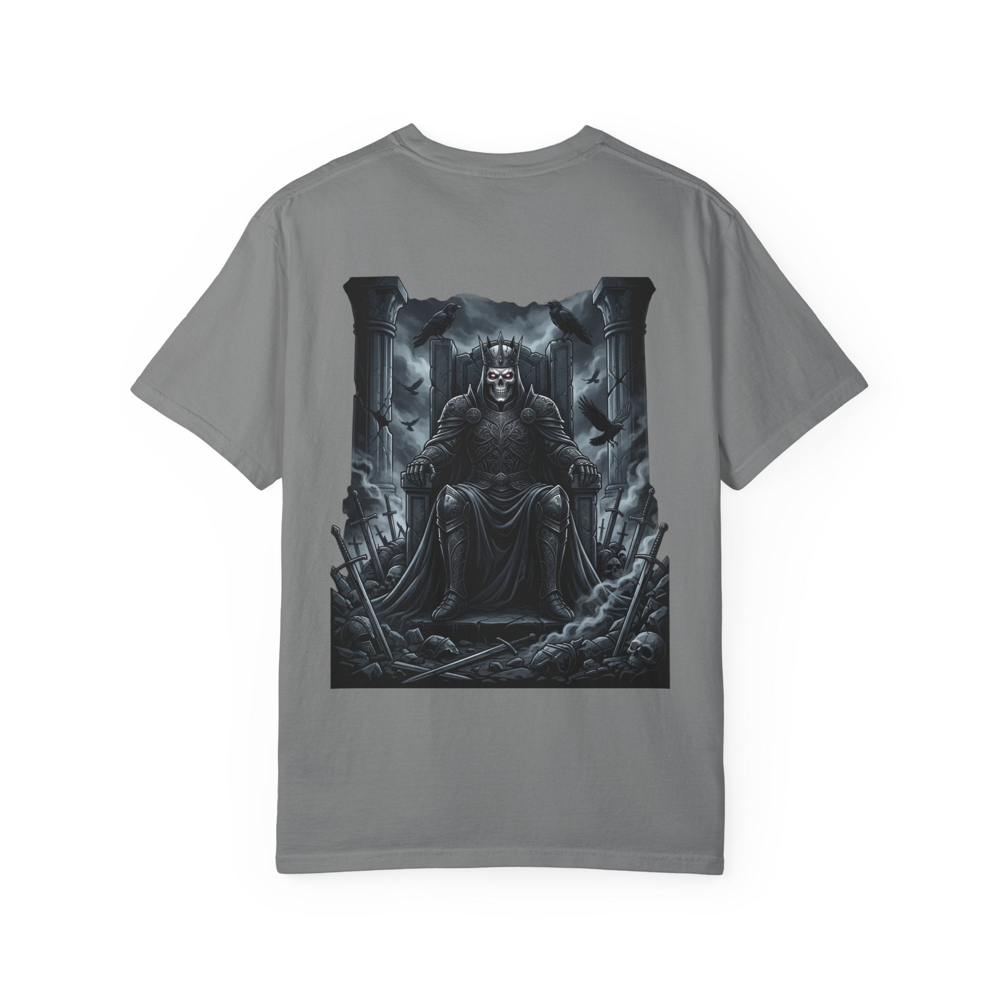 Dark Throne T-Shirt — Gothic King Graphic Tee