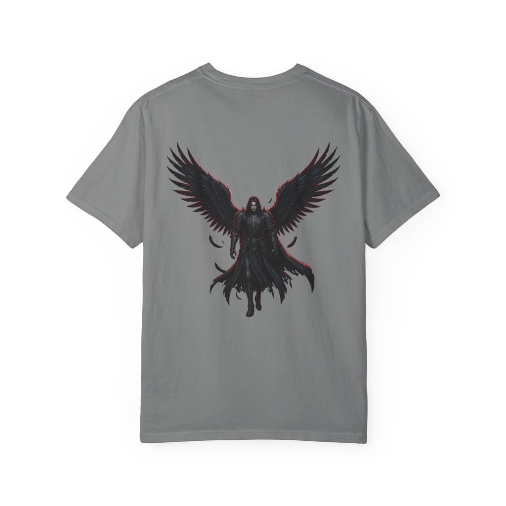 Raven Reaper Graphic T-Shirt — Dark Gothic Backprint