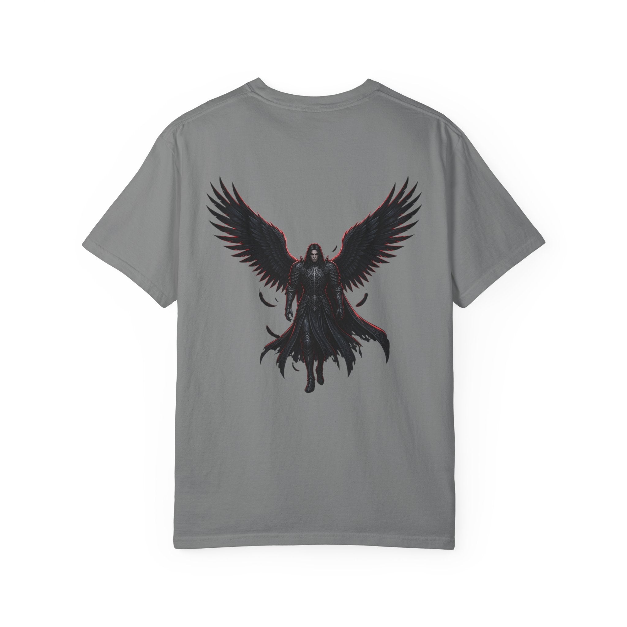 Raven Reaper Graphic T-Shirt — Dark Gothic Backprint