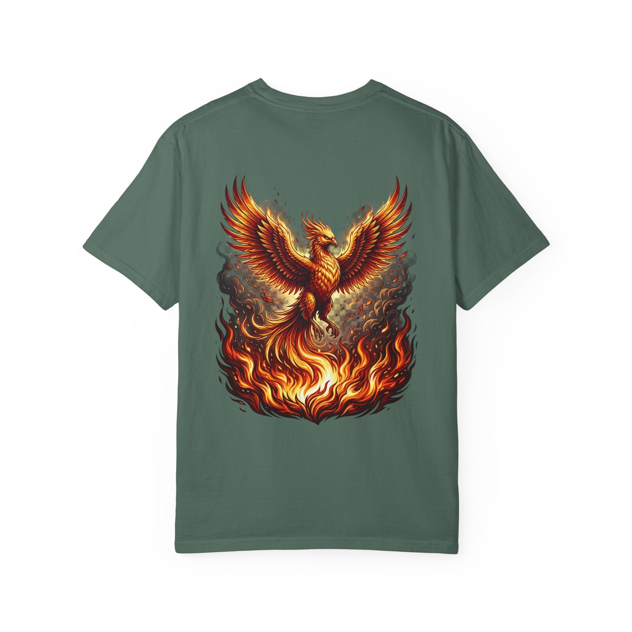 Phoenix Fireback T-Shirt — Rising Phoenix Graphic Tee