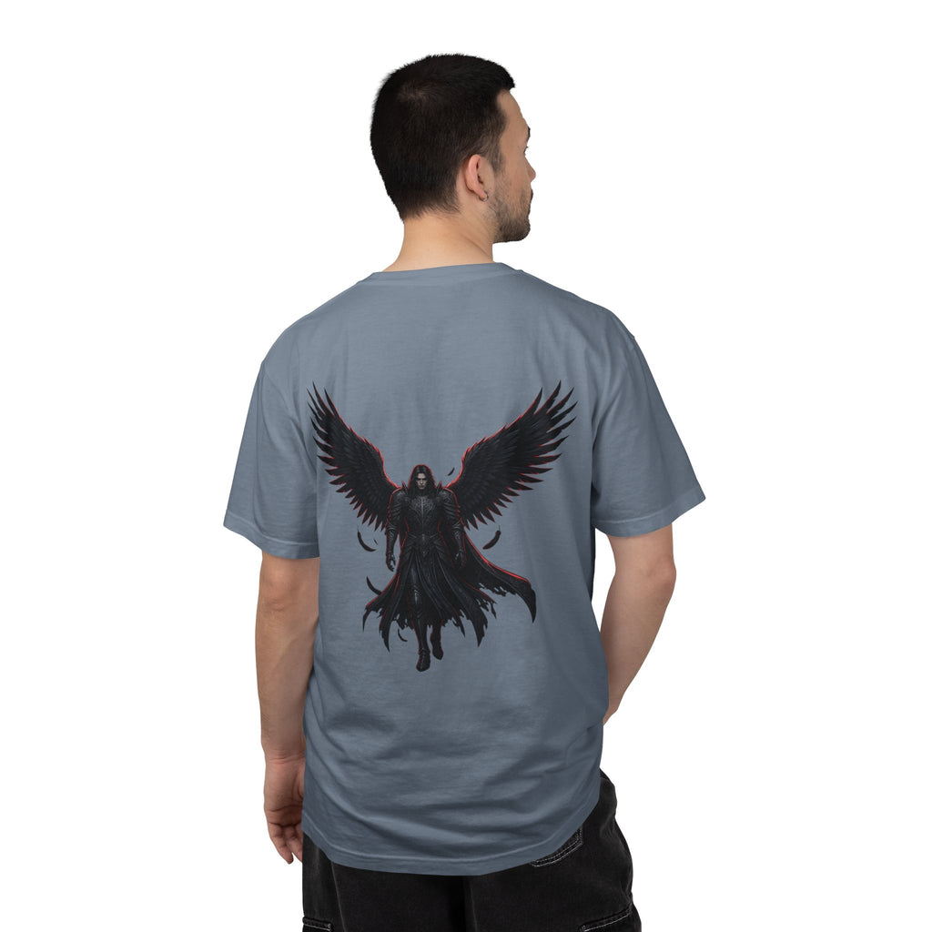 Raven Reaper Graphic T-Shirt — Dark Gothic Backprint