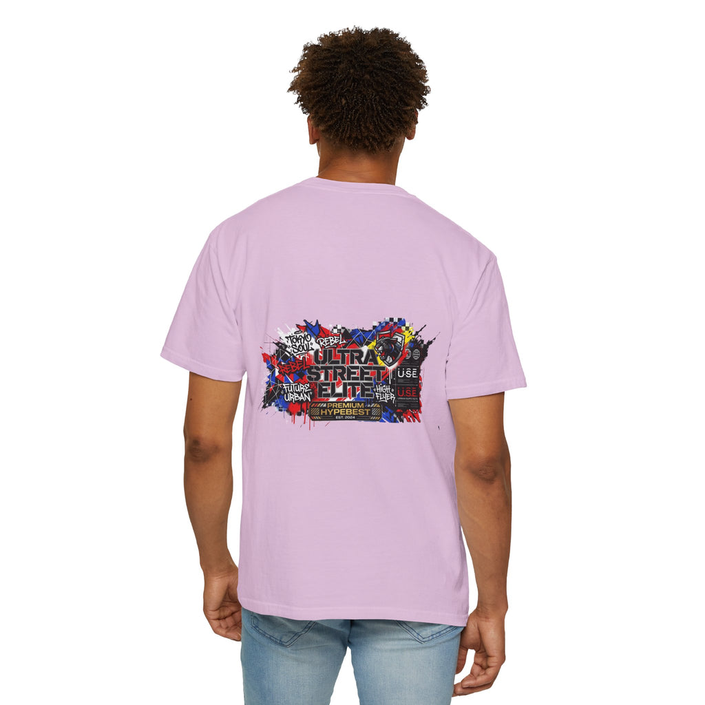 Street Elite Graphic T-Shirt — Urban Graffiti Back Print
