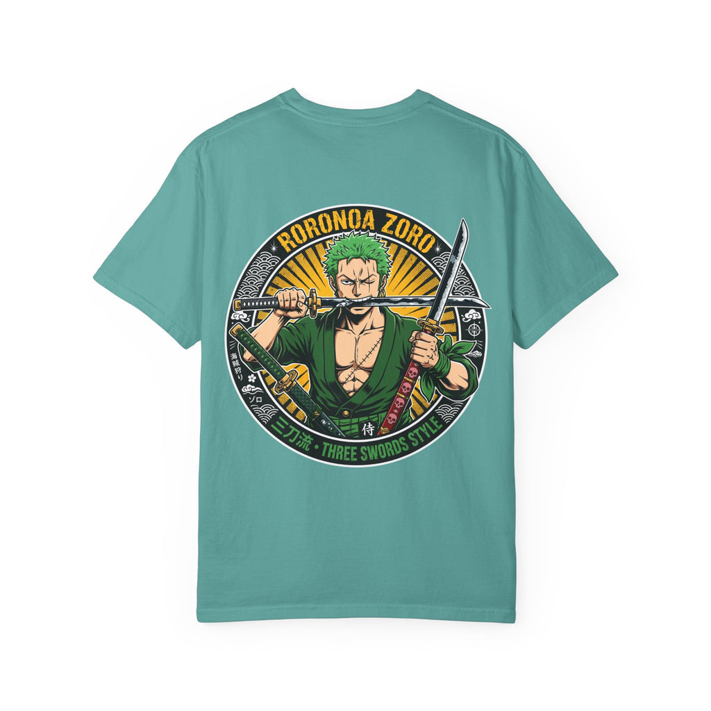 Zoro Three Swords Tee — Roronoa Zoro Anime T-Shirt