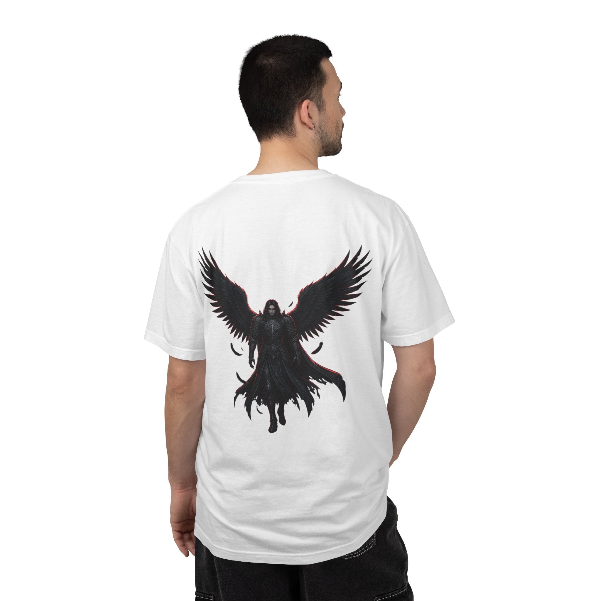 Raven Reaper Graphic T-Shirt — Dark Gothic Backprint